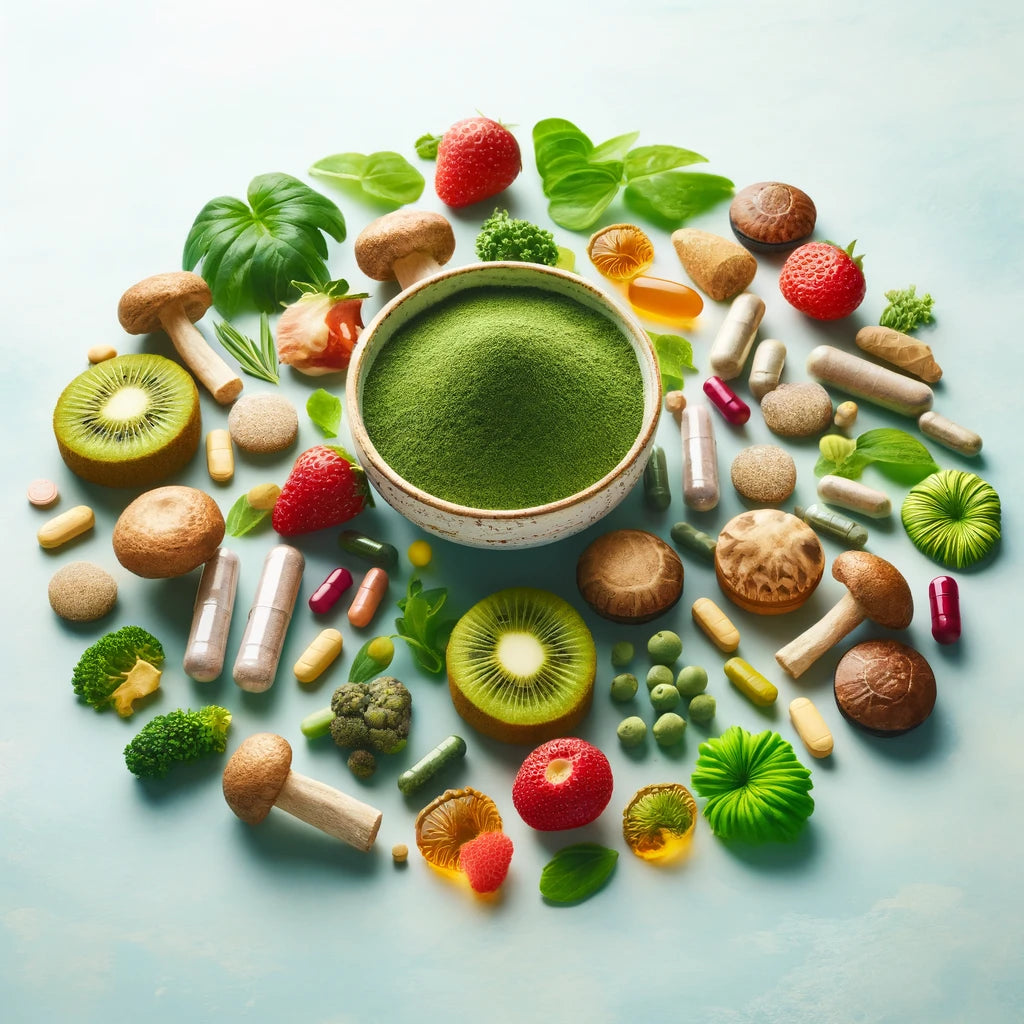 Enhancing Overall Health - The Power of Superfoods, Digestive Enzymes, and Mushroom Supplements