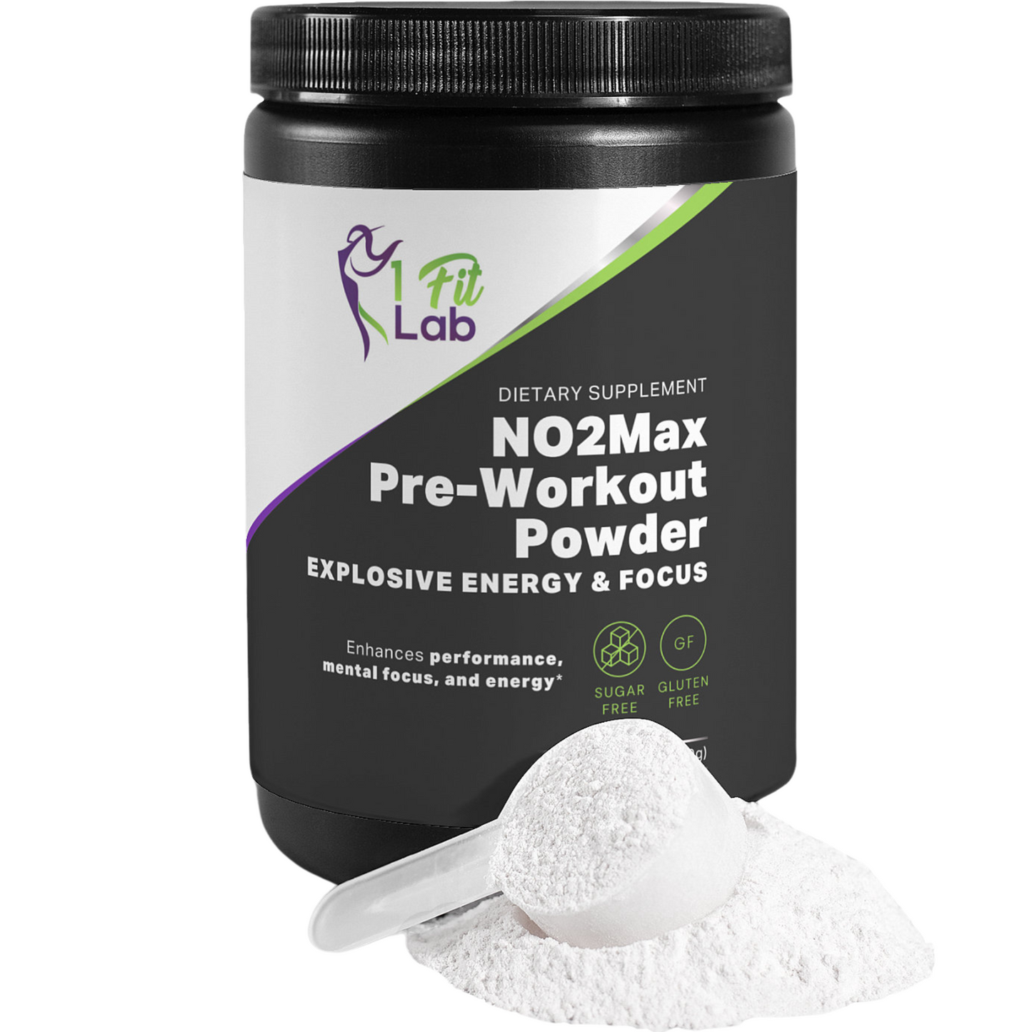 NO2Max Pre-Workout Powder - Unleash Explosive Energy & Laser Focus | 30 Servings