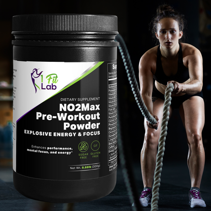 NO2Max Pre-Workout Powder - Unleash Explosive Energy & Laser Focus | 30 Servings
